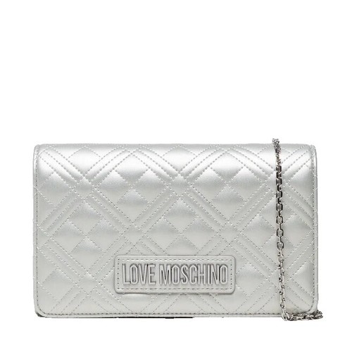 MOSCHINO Moschino leather shoulder bag heart shape quilted