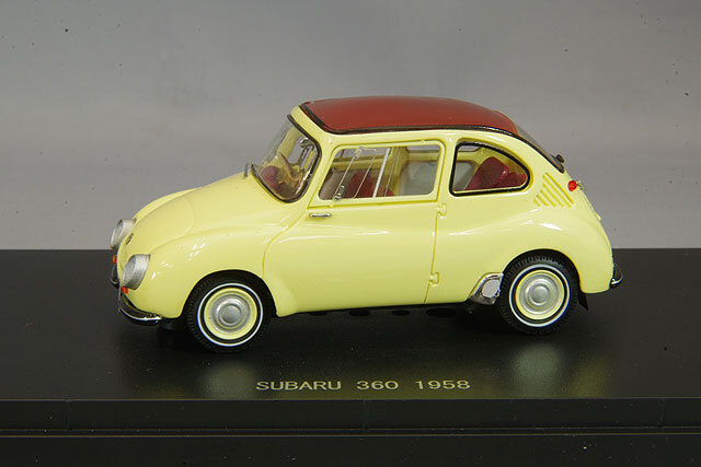Ebbro 1:43 Subaru 360 Ivory 1958 from Japan | eBay