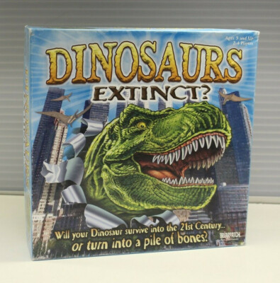 DINOSAURS EXTINCT? board game Briarpatch 2006 complete