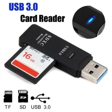 USB3.0 SD Card Reader for PC Micro SD Card to USB Adapter for Camera Memory C