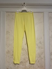 NWT Janie And Jack Girls Bow Leggings 12 Yellow
