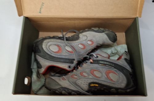 Merrell Women's Chameleon II Ventilator Grey Walking Shoes Hiking Shoes Uk6 - Picture 7 of 8
