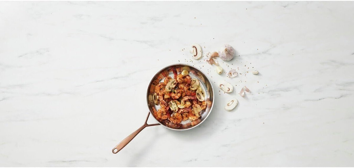 ZWILLING Bella Sera Rose Gold Frying Pan 9.4in Stainless
