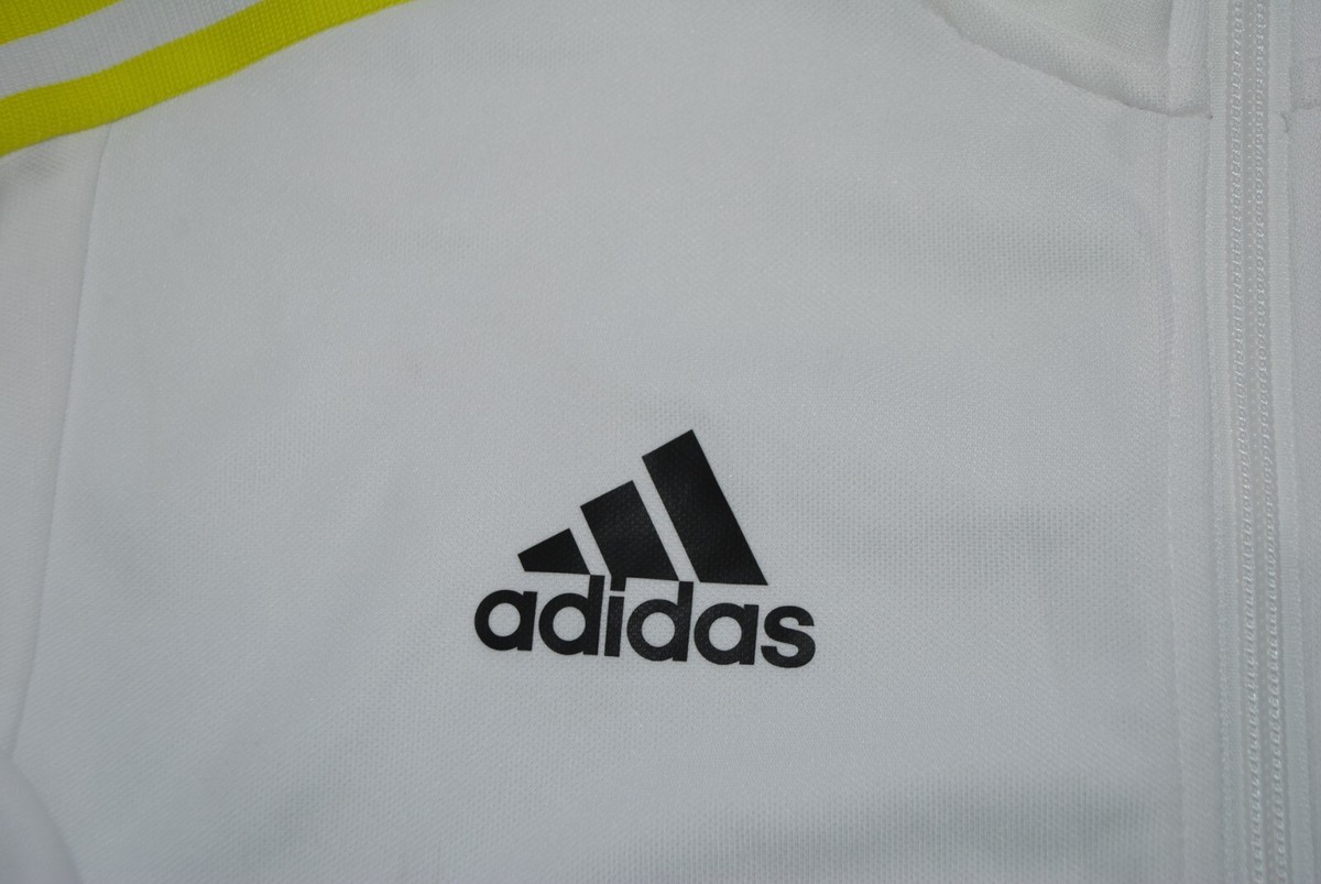 LEEDS UNITED ENGLAND 2021-22 ADIDAS FULL ZIP JACKET TOP