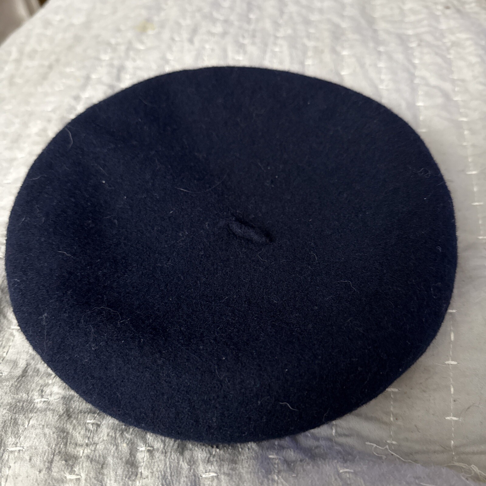 Vintage Beret Basque The Continental Deluxe Navy Imported From England Classic
