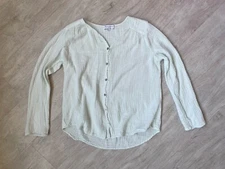 Michael Stars Light Blue Zia 100% Cotton Gauze Blouse! Sz Small! MSRP: $148!!