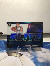 2019 Panini Donruss Optic Elite Dominators Blue Prizm /49 Kristaps Porzingis #24
