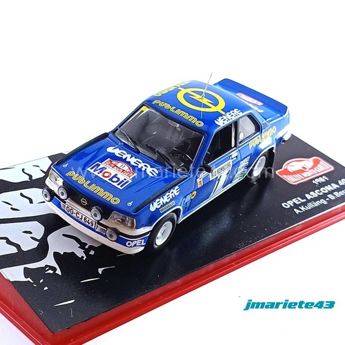 Opel Ascona 400 #11 A. Kulläng - B. Berglund MonteCarlo 1981 1:43 - Afbeelding 7 van 7