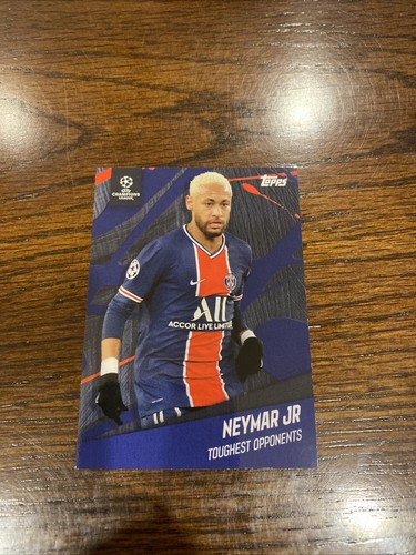 2021 NEYMAR JR Topps X Giovanni Reyna Soccer Card Limited PSG Toughest Opponents