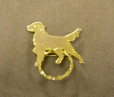 Irish Setter Gold Spec Pin Detti Originals