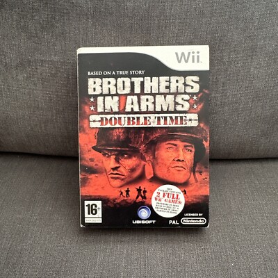 Brothers In Arms Double Time (Nintendo WII) mit Anleitung Spiele