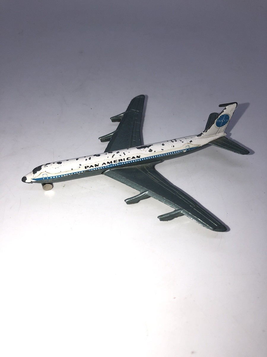 PAN AM AIRLINES VINTAGE PLAYART BOEING 707 Die-cast airliner