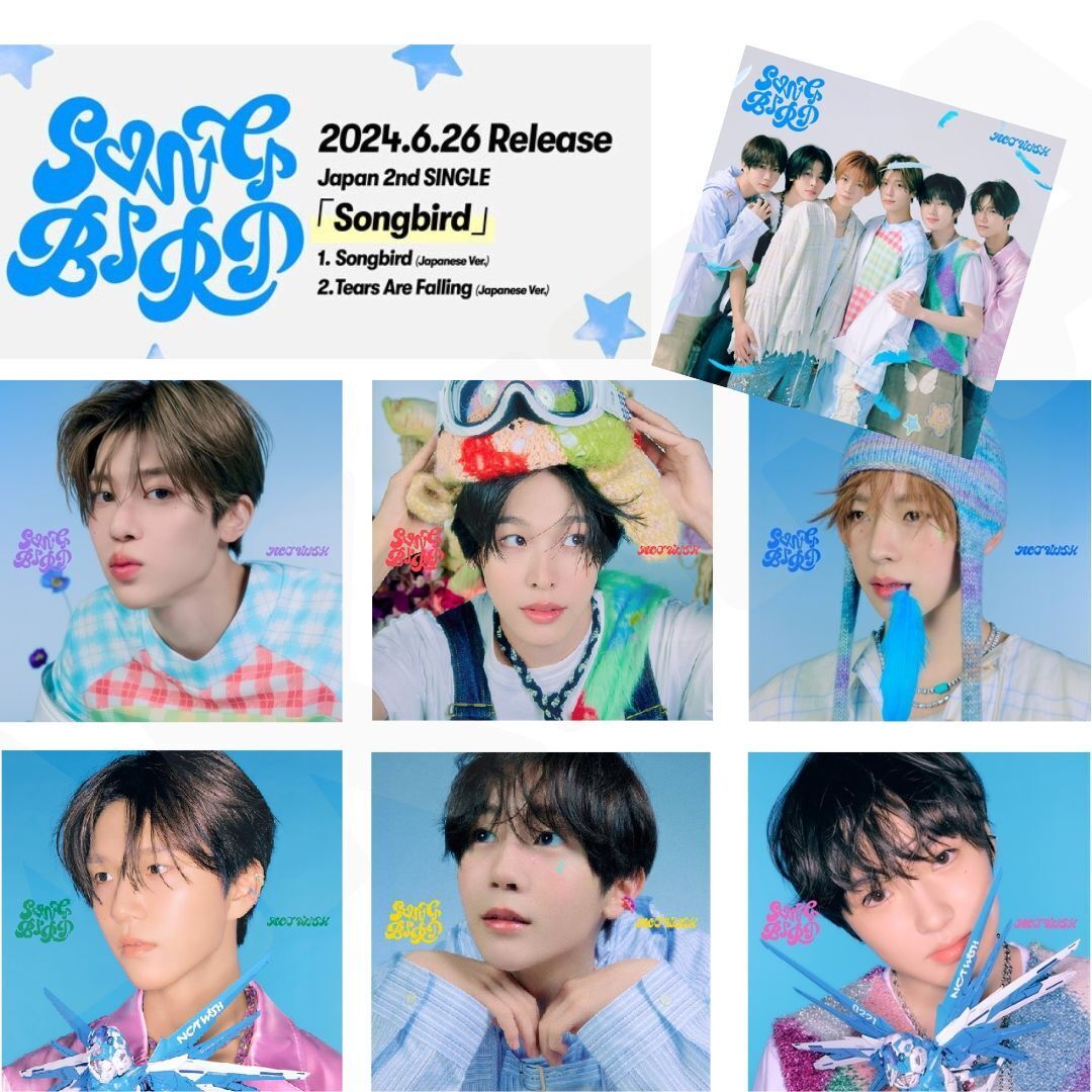 PSL NCT WISH JAPAN 2nd SINGLE SONGBIRD STANDARD LIMITED SOLO PSL NCT WISH JAPAN 2nd SINGLE SONGBIRD STANDARD LIMITED SOLO