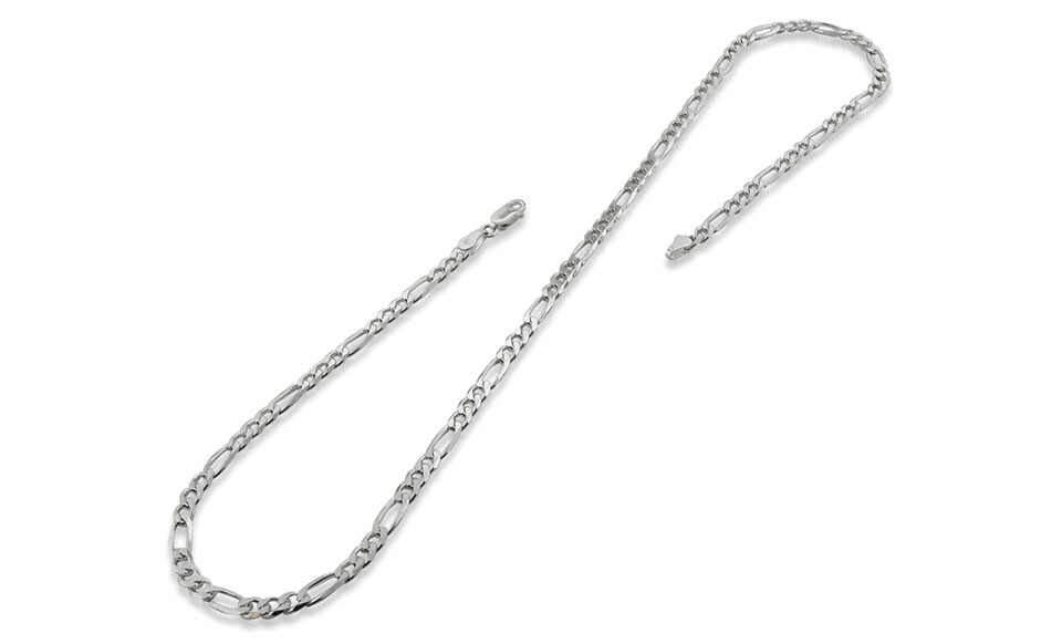 Herren Kette Verona Juweliere Sterling Silber 925 Italienisch 3MM