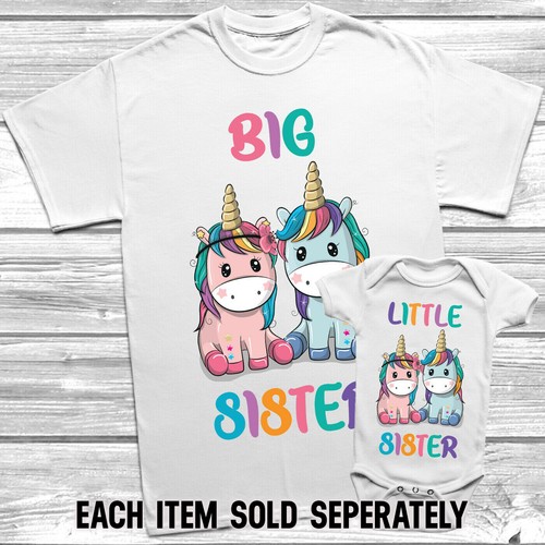 Little Sister T-Shirt Themed Kids 