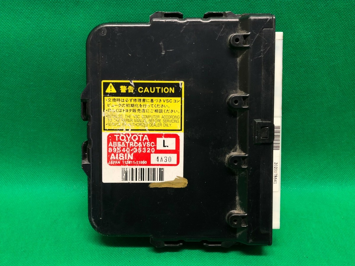03 04 TOYOTA 4RUNNER ABS TRAC & VSC COMPUTER 89540-35320