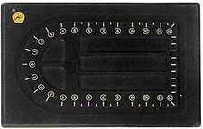 13" x 8-3/4" Flocked 1 Strand Bead Tray and Organizer (Black)