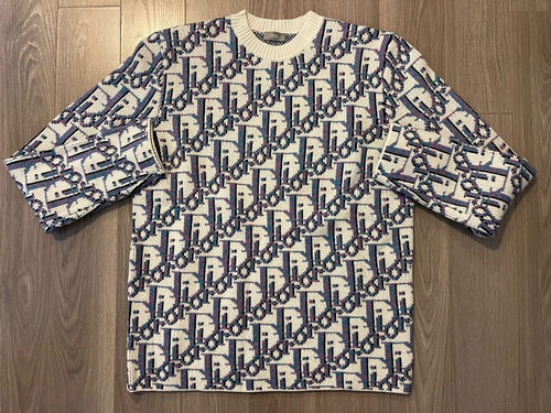 DIOR Oblique Motif Sweater multicolor 