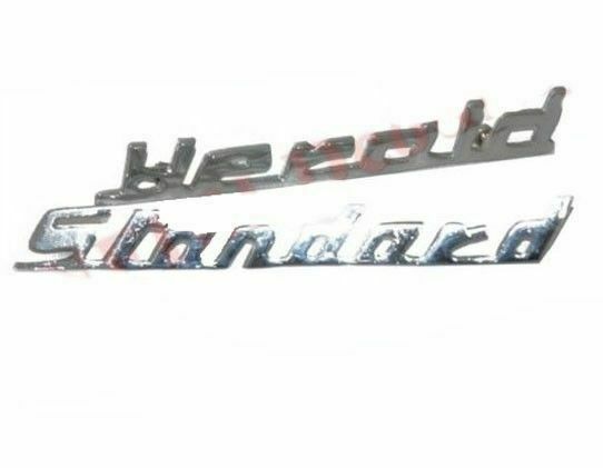 Vintage Reproduziert Herald Standard Boot Abzeichen Motiv Chrom Beschichtet ECS-image