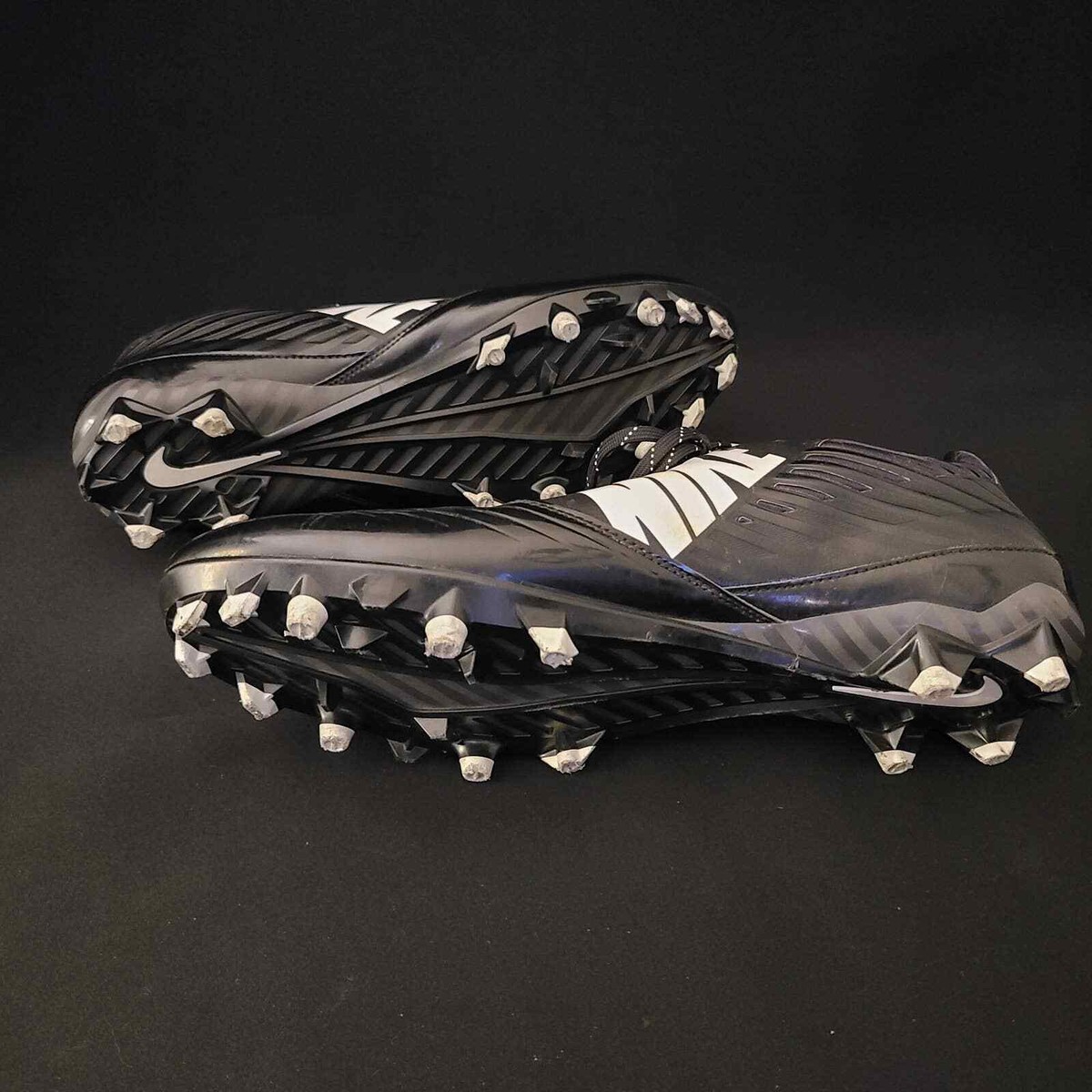 Size 15 Nike Vapor Speed TD Low Football Cleats Black 643152-010 - NEW Nike Vapor Speed Low TD Football Mens 643152-010 Black  main image 4
