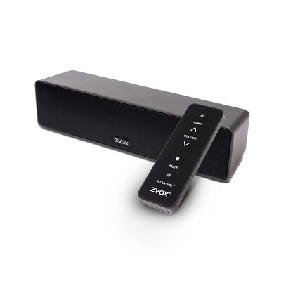 ZVOX AccuVoice AV100 Compact TV Soundbar Speaker with Levels of