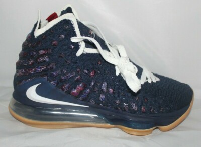 navy blue lebron 17