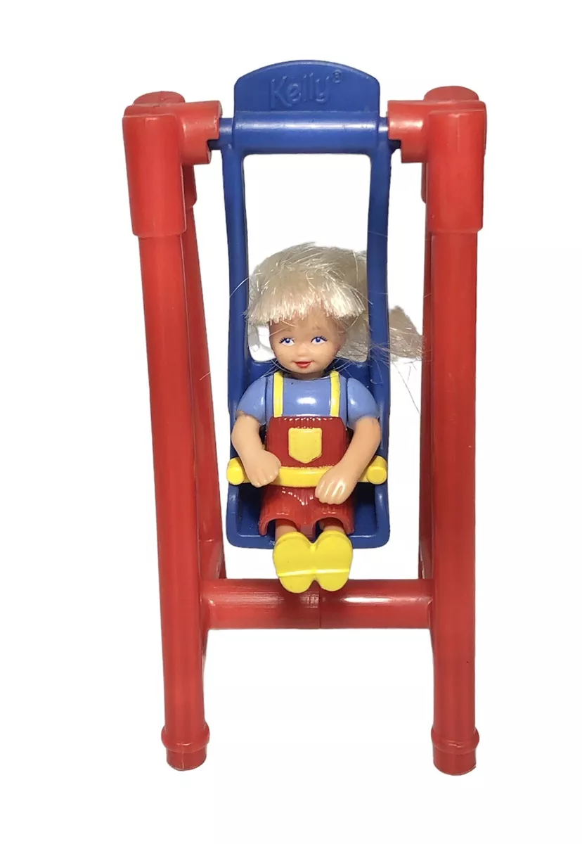 Barbie Kelly Baby Swing Set Toy 4