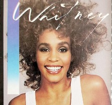 1987 Whitney Houston Whitney Cassette Tape R B Pop Vocal Vintage Classic E95