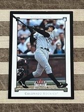 2002 Fleer Premium Baseball Todd Helton Card #107
