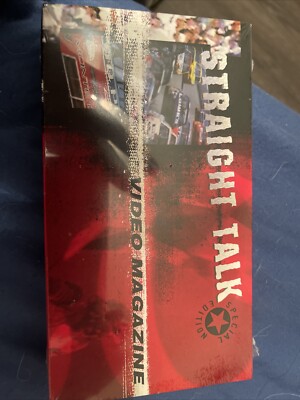 1999 R I Reynolds STRAIGHT TALK Video Magazine VHS! Winston Cup