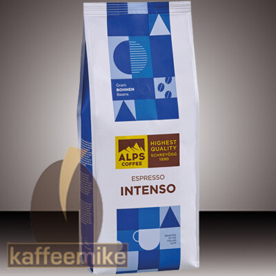 5 x Alps Coffee Intenso Espresso Kaffee 1000g