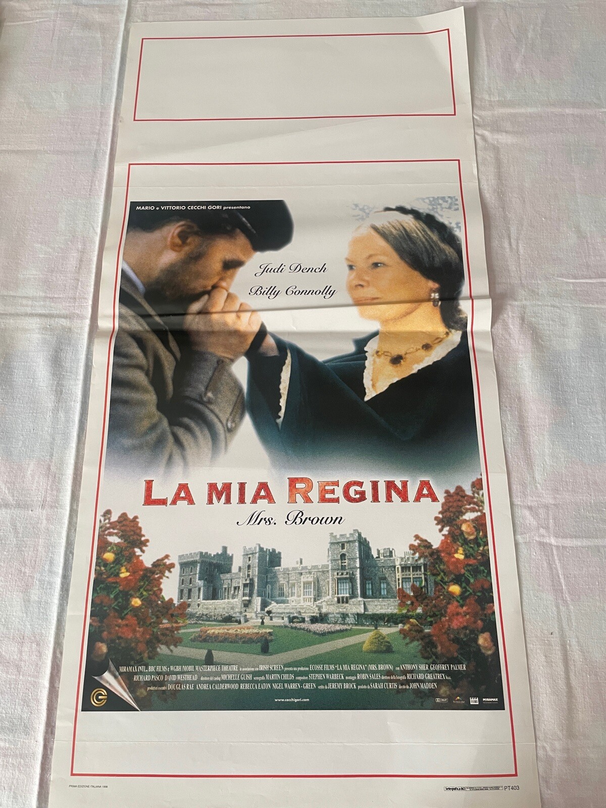 Locandina originale film La mia regina (1997) - Regia di John Madden