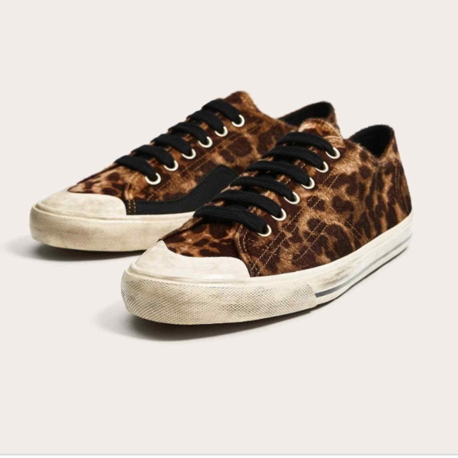 men animal print sneakers