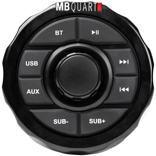 MB QUART GMR-1.5B Marine Bluetooth Receiver w/USB/Aux+(4) LED Tower Speakers - Picture 4 of 12