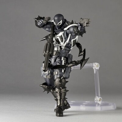 REVOLTECH AGENT VENOM フィギュア 2024 New Revoltech Amazing Yamaguchi Spider-Man Agent Venom