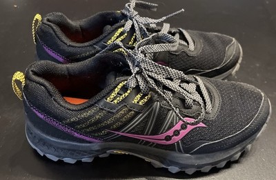 Saucony Womens Excursion TR 14 S10586-18, Black Running Shoes Sneakers Size 7