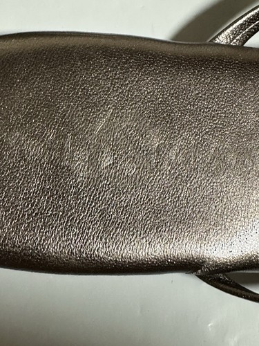 Sandalias de tanga de peltre Yosi Samra talla 8 usadas. - Imagen 6 de 9