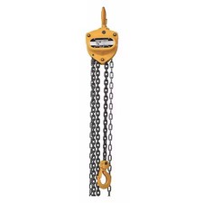 Harrington Cb005-10 Manual Chain Hoist, 10 Ft.Lift