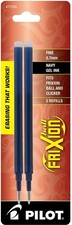 Pilot FriXion Ball Erasable Fine Point 0.7 mm Gel Ink Refills Pack of Erasable