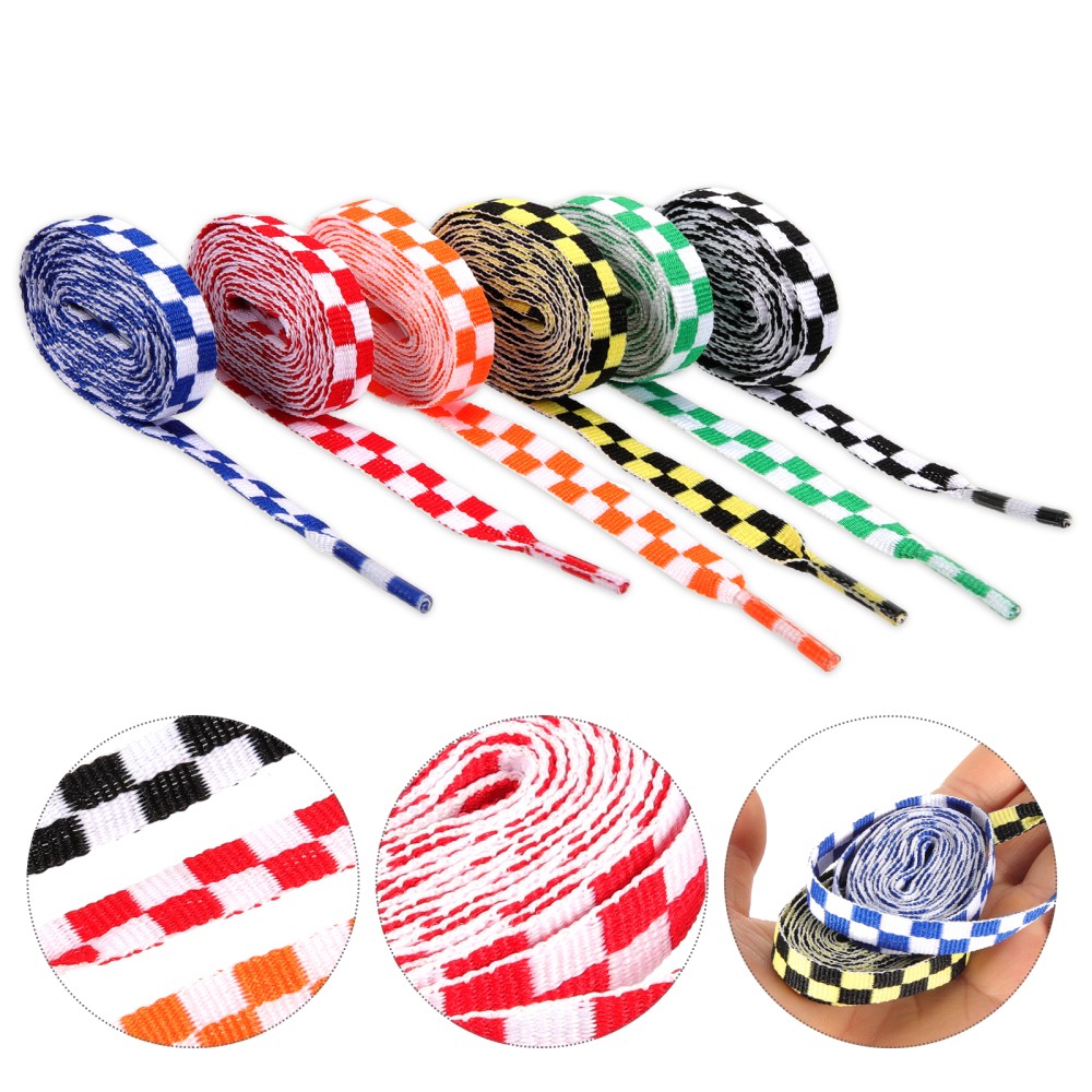 APL 12 paia lacci colorati scarpe sportive accessori piatti poliestere