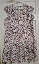 Shein Dress XL Sleeveless  Animal Print New