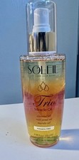 Soleil Trio Miracle Oil Coconut Rose Marula Oils Paraben-Free 4.06 fl oz