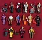 Vintage GI Joe 1988 ARAH Lot of 11 Action Figures + Accessories Hasbro