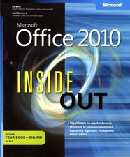Microsoft Office 2010 Inside Out by Carl Siechert Mixed media product Book The