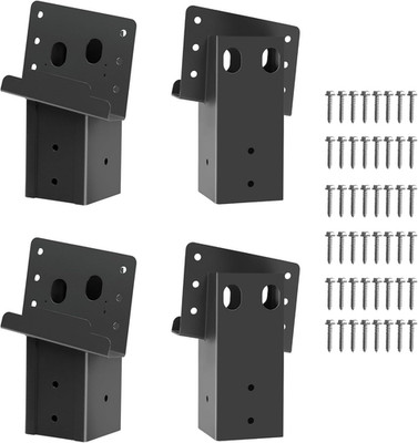 Deer Stand Brackets,Outdoor 4''X 4'' Compound Angle Brackets for Deer Stand Huntin