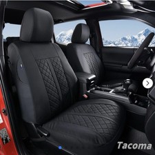 Truckiipa Custom Seat Covers For Toyota Tacoma Front Pairs 2024 2025 2026