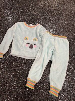 PJ Place XXS 2/3 Kid s Girl s Llama Fleece Pajamas Set
