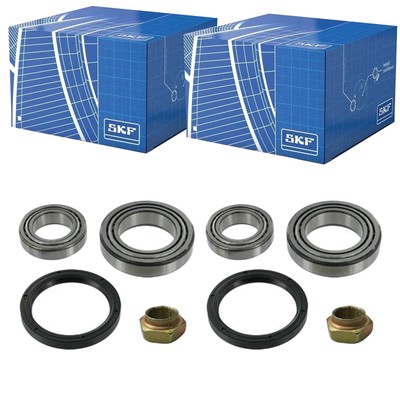 2X SKF RADLAGER-SATZ VORNE PASSEND FÜR VW LT LINKS+RECHTS | VKBA 802