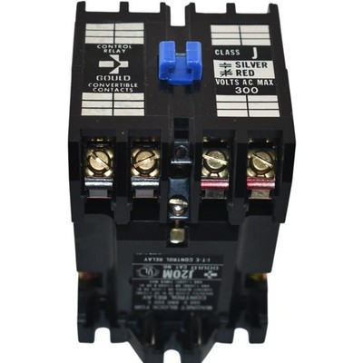 NEW Gould J20M Magnet Block with J20B40 Control Relay 4 Pole 110V 120V Coil 