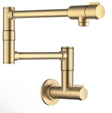 KRAUS Bolden Pot Filler Faucet with Retractable Arm, Wall Mount Kitchen Faucet